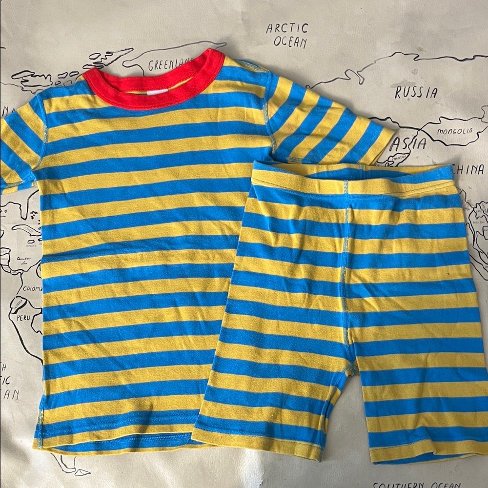Hanna Andersson Striped Kids Pajama Set
